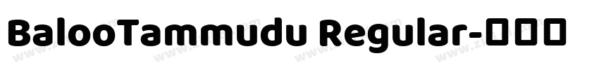 BalooTammudu Regular字体转换